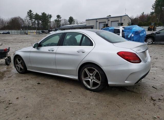 
								2015 Mercedes-benz C class full									