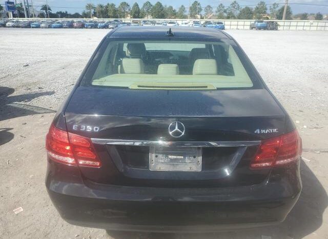 
								2014 Mercedes-benz E 350 4mat full									