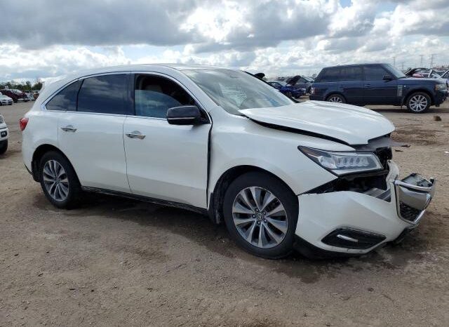 
								2016 Acura Mdx techno full									