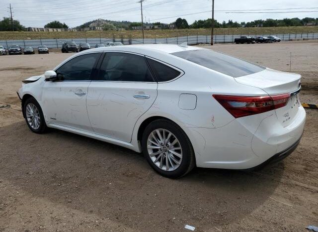 
								2018 Toyota Avalon hyb full									