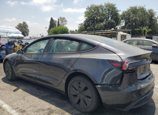 
								2025 Tesla Model 3 full									