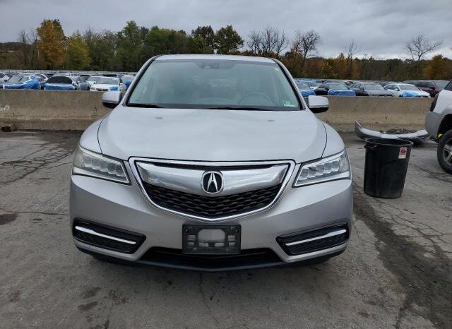 
								2015 Acura Mdx techno full									