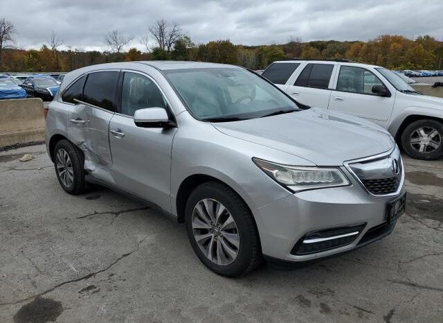 
								2015 Acura Mdx techno full									