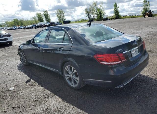 
								2015 Mercedes-benz E 250 blue full									