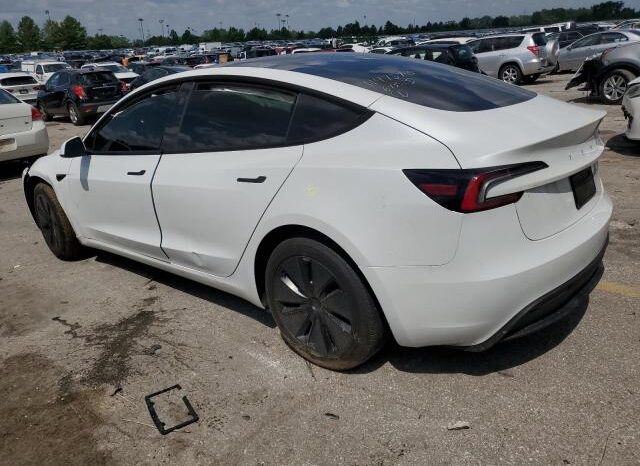 
								2025 Tesla Model 3 full									