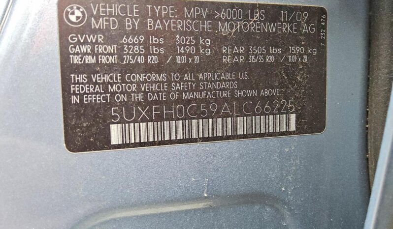 
								2010 BMW X6 full									