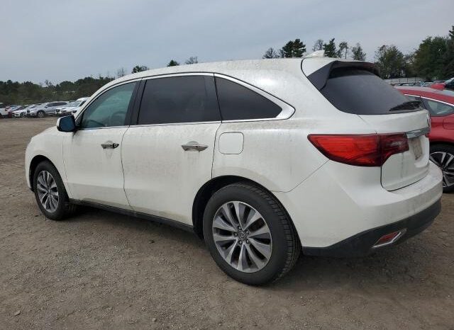
								2015 Acura Mdx techno full									