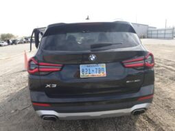 
										2022 BMW X3 full									