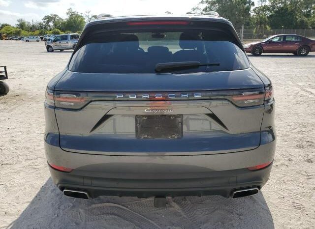 
								2020 Porsche Cayenne full									