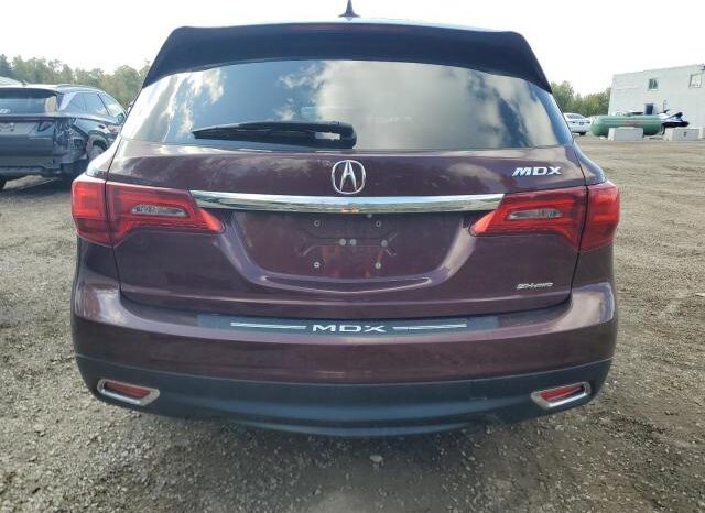 
								2014 Acura Mdx techno full									