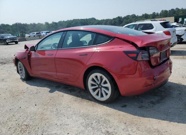 
								2022 Tesla Model 3 full									