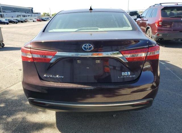 
								2014 Toyota Avalon hyb full									