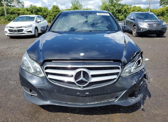 
								2015 Mercedes-benz E 250 blue full									