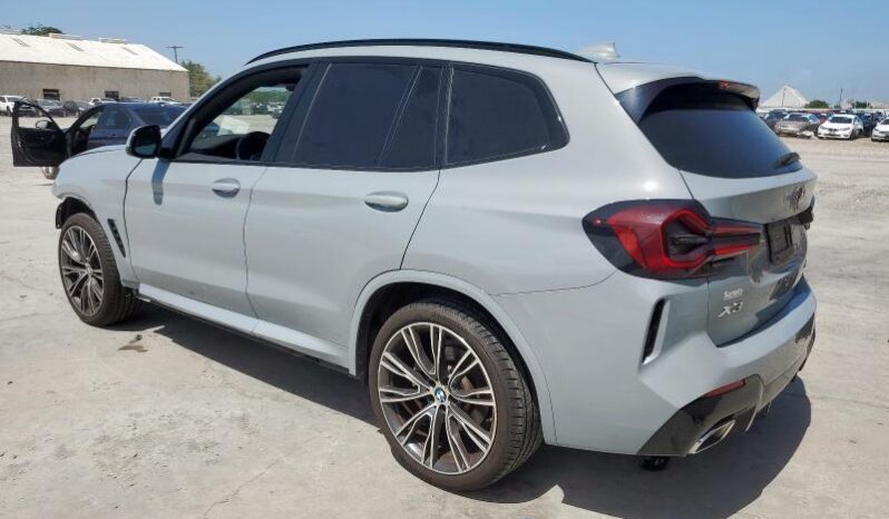 
								2022 BMW X3 full									