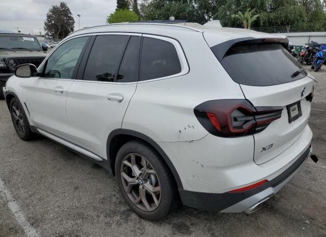 
								2022 BMW X3 full									