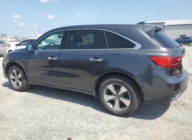 
								2016 Acura Mdx full									