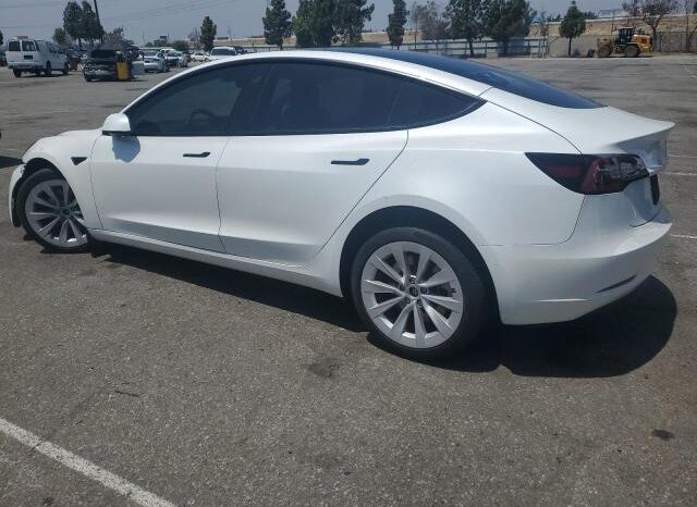 
								2022 Tesla Model 3 full									