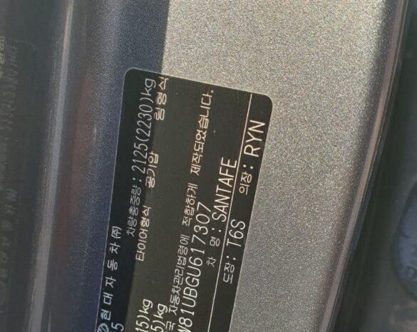 
								HYUNDAI SANTA FE full									