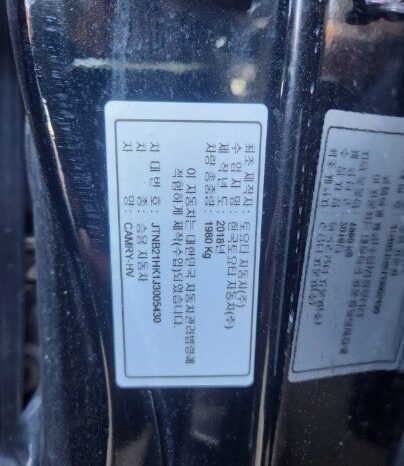 
								TOYOTA CAMRY Hybrid full									