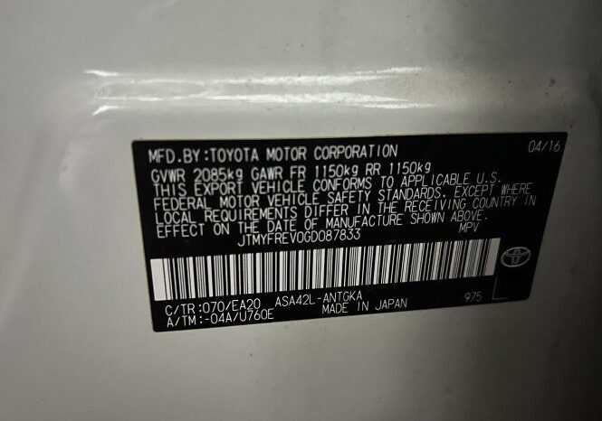
								TOYOTA RAV 4 full									