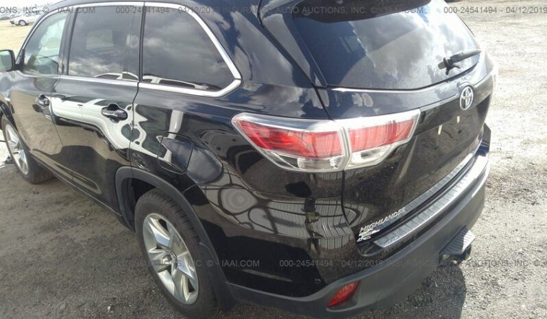 
								2016 Toyota Highlander full									