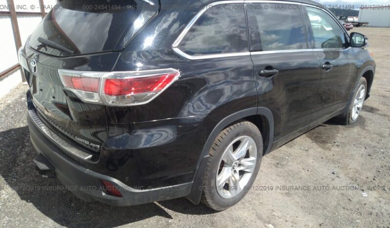 
								2016 Toyota Highlander full									