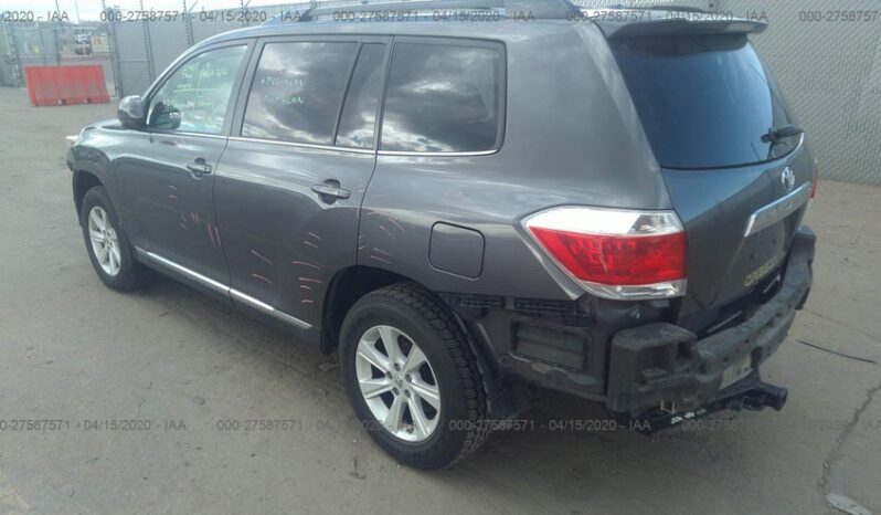 
								2012 Toyota Highlander full									