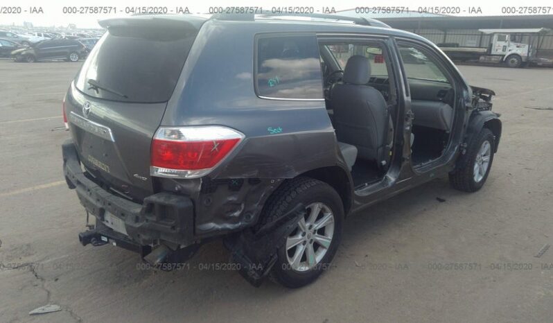 
								2012 Toyota Highlander full									