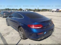 
										2018 Mercedes-benz C class full									