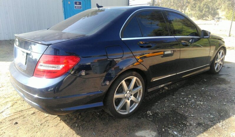 
								2012 Mercedes-benz C class full									