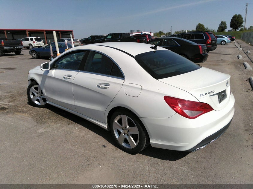 2017 Mercedes-benz Cla 250