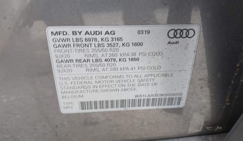 
								2019 Audi E-tron full									