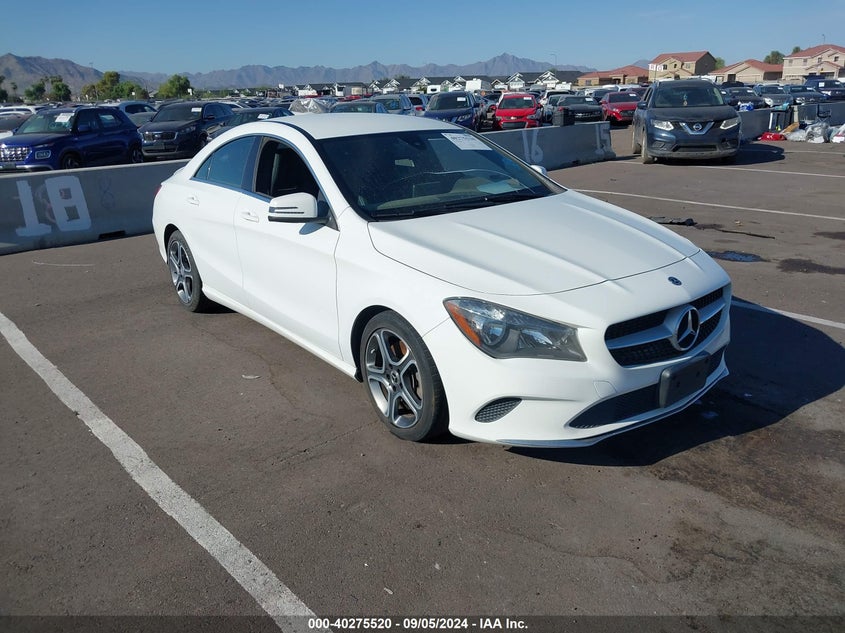 2018 Mercedes-benz Cla 250