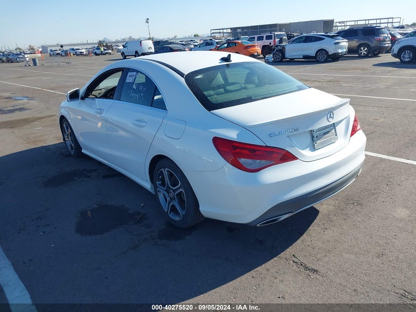 2018 Mercedes-benz Cla 250
