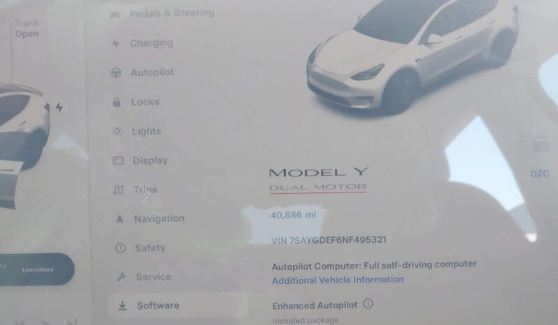 
								2022 Tesla Model y full									
