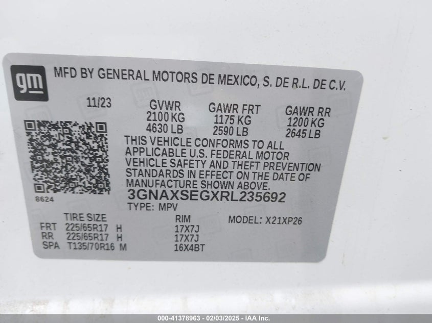 2024 Chevrolet Equinox