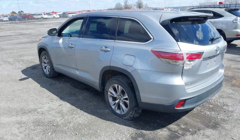 
								2016 Toyota Highlander full									