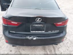 
										2014 Lexus Is 250 full									