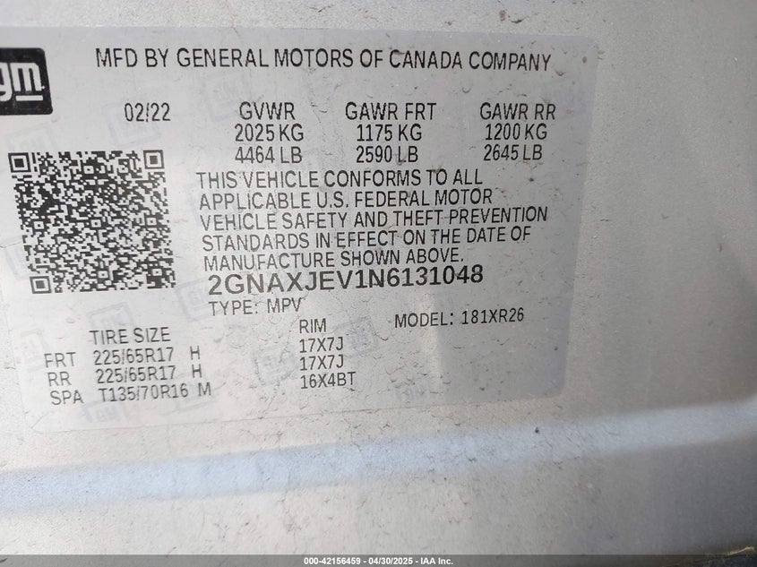 2022 Chevrolet Equinox