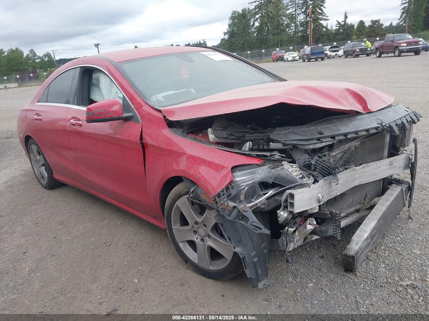 2016 Mercedes-benz Cla 250