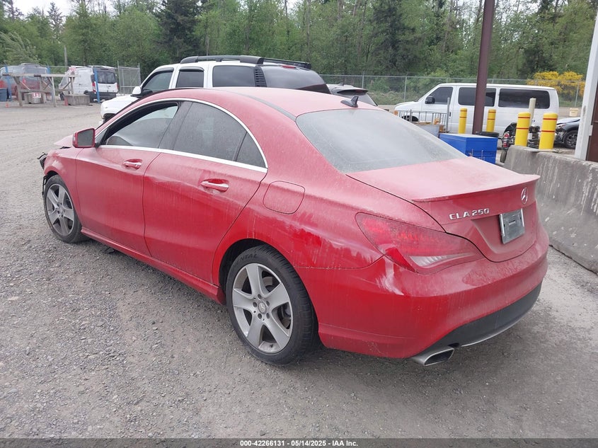 2016 Mercedes-benz Cla 250