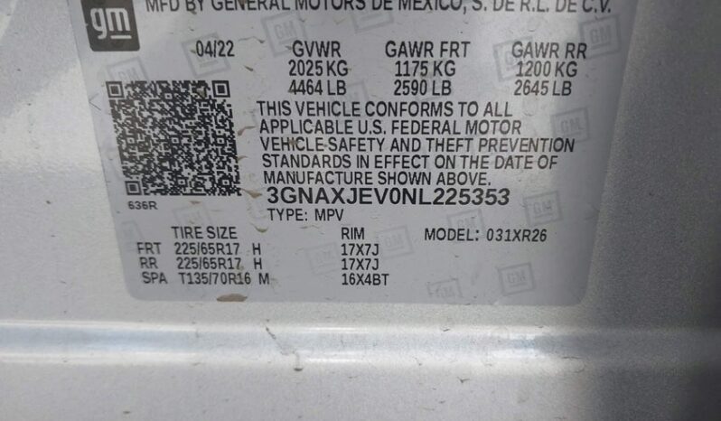 
								2022 Chevrolet Equinox full									