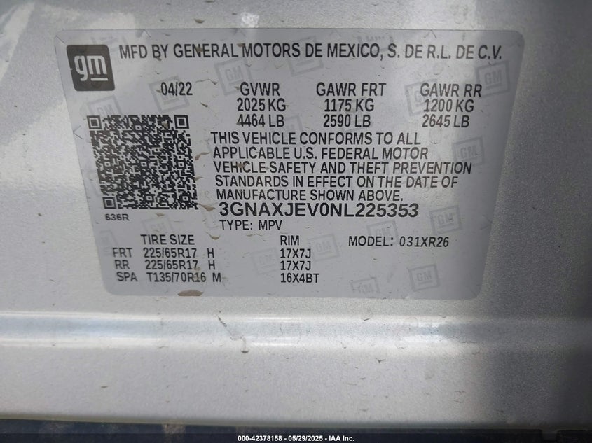 2022 Chevrolet Equinox