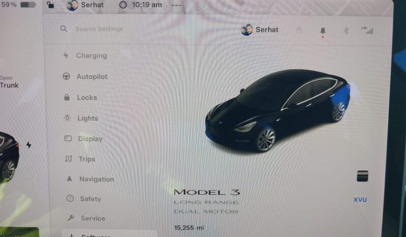 
								2019 Tesla Model 3 full									