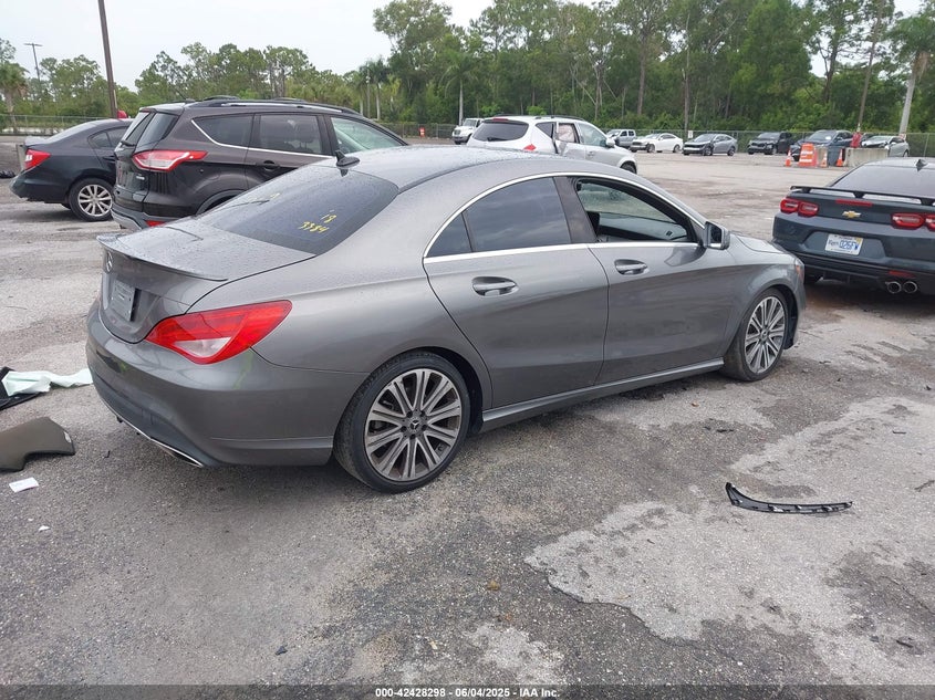2018 Mercedes-benz Cla 250