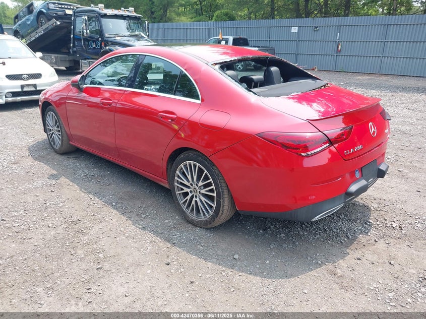 2020 Mercedes-benz Cla 250