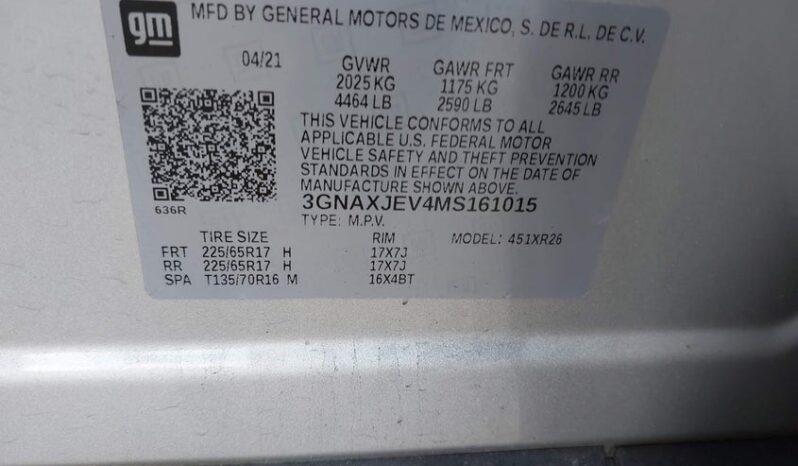 
								2021 Chevrolet Equinox full									