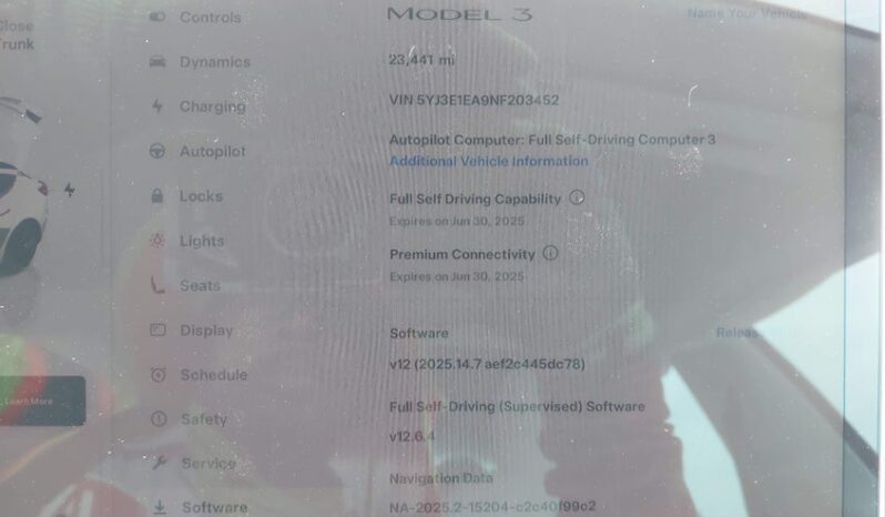 
								2022 Tesla Model 3 full									
