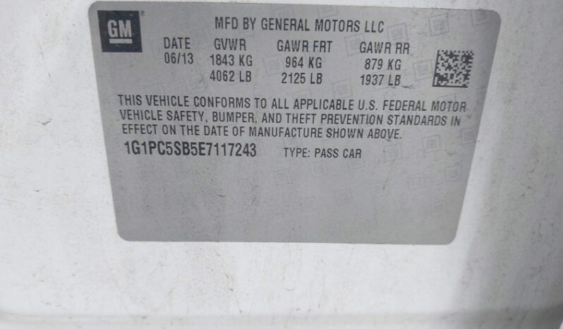 
								2014 Chevrolet Cruze full									