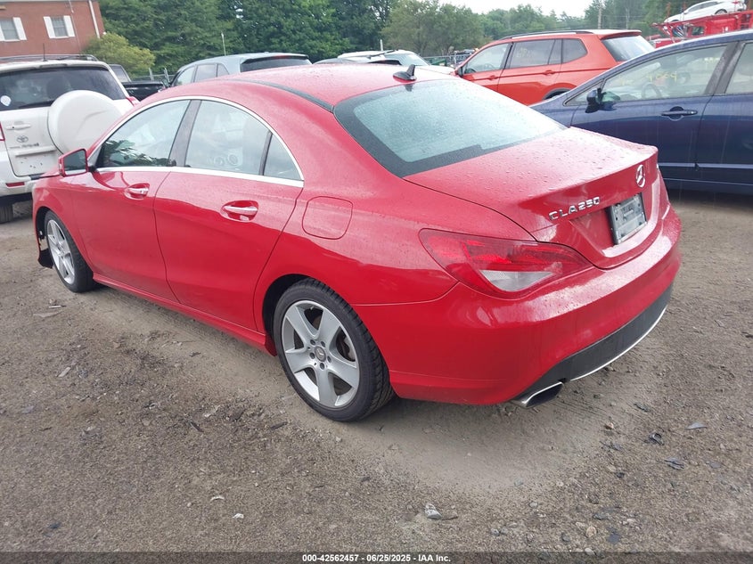 2016 Mercedes-benz Cla 250